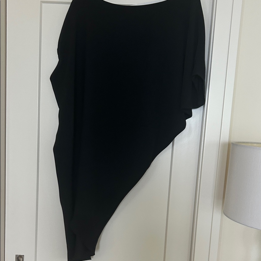Trina Turk Asymmetrical Black Skirt